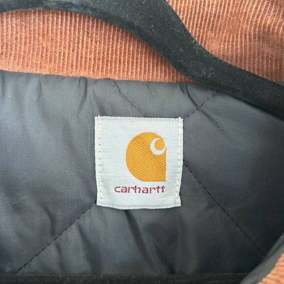Vtg Carhartt Coat Arctic Quilt Lined Rancher Duck Canvas Chore Workwear - Picture 13 of 15